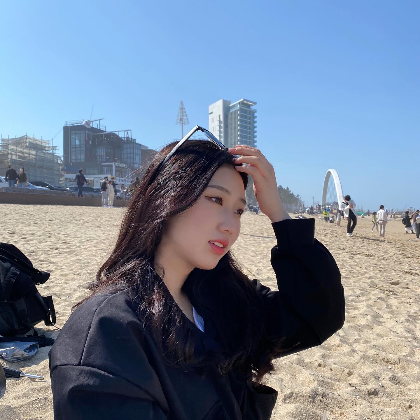 돌아가고 싶은 비가 왕창 온 다음 날의 강릉바다..🌊