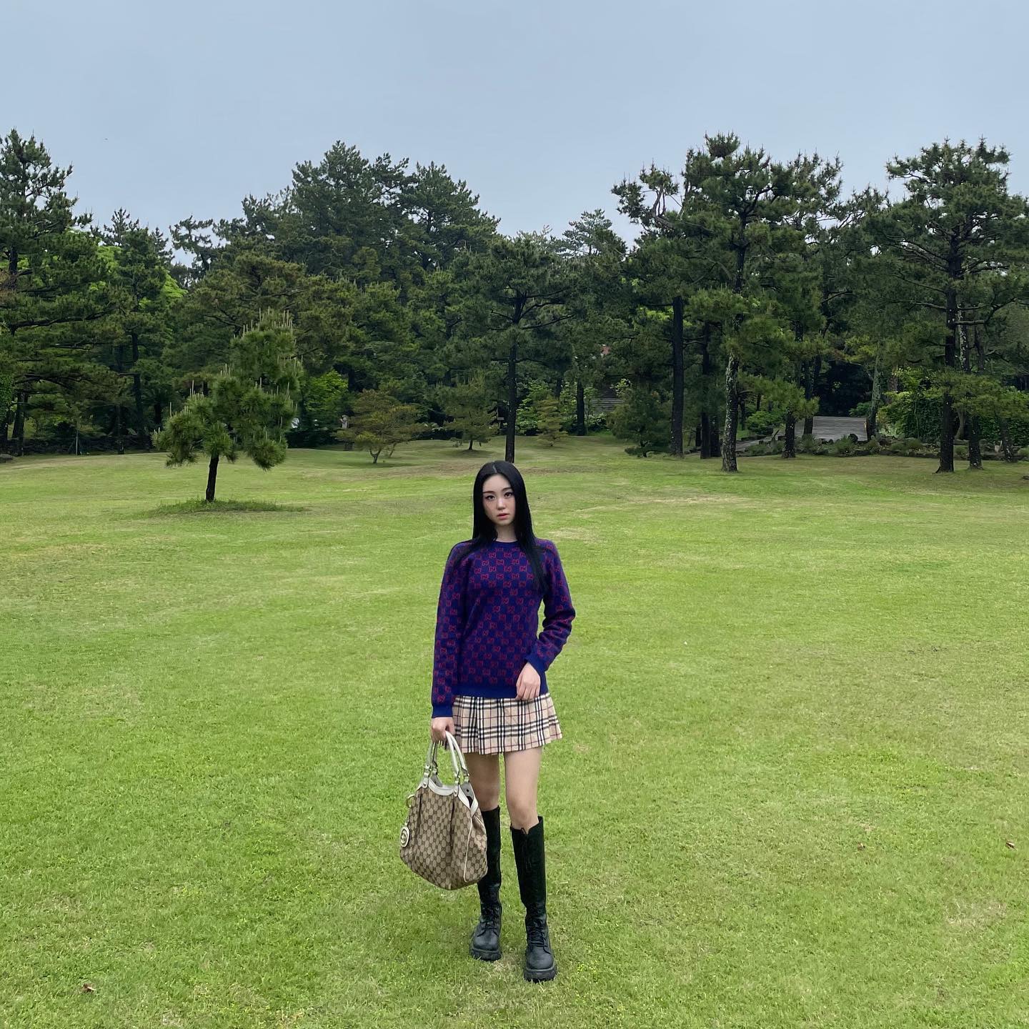 with nature
