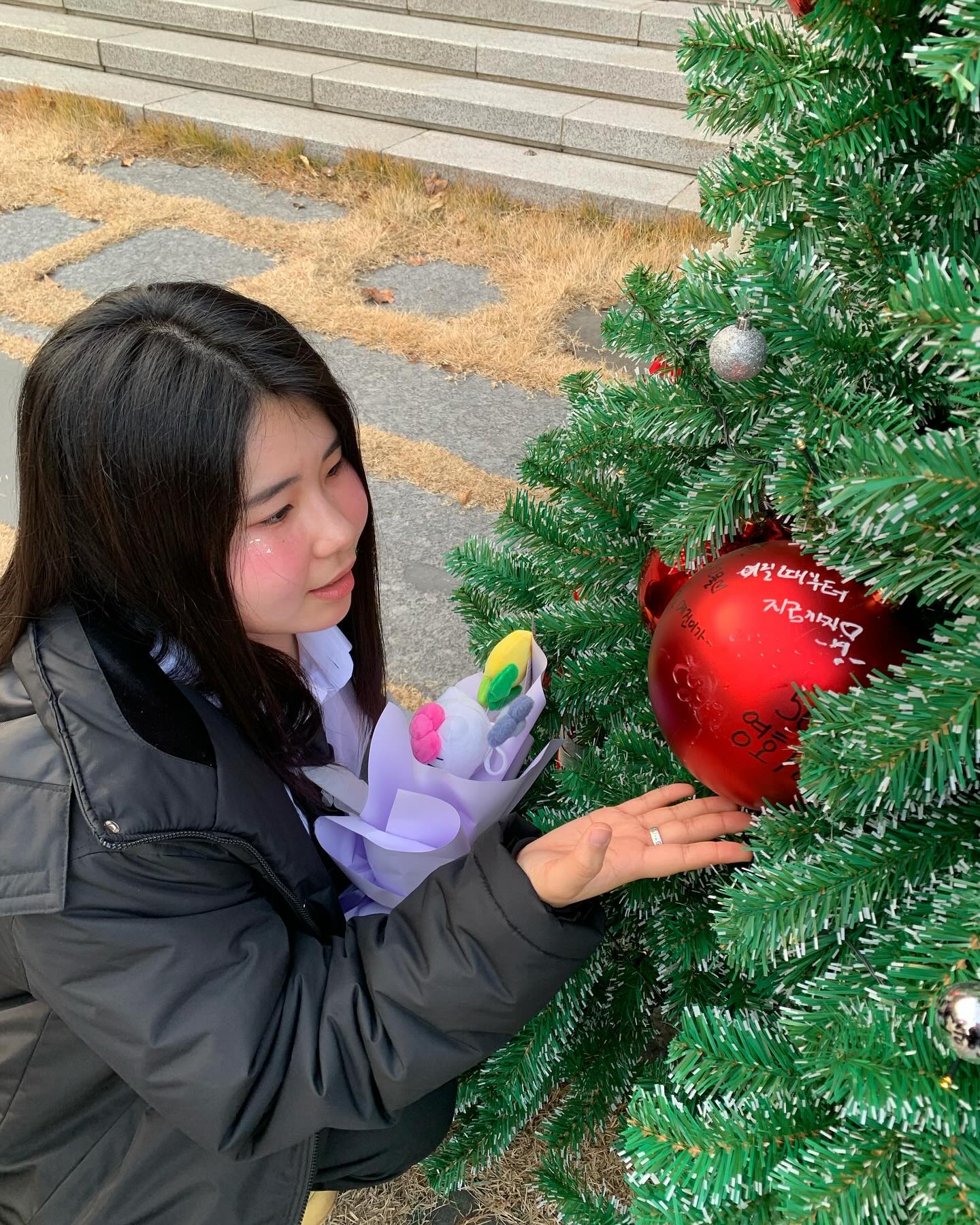 ❤️나 크리스마스 하나도 안조아해💚
