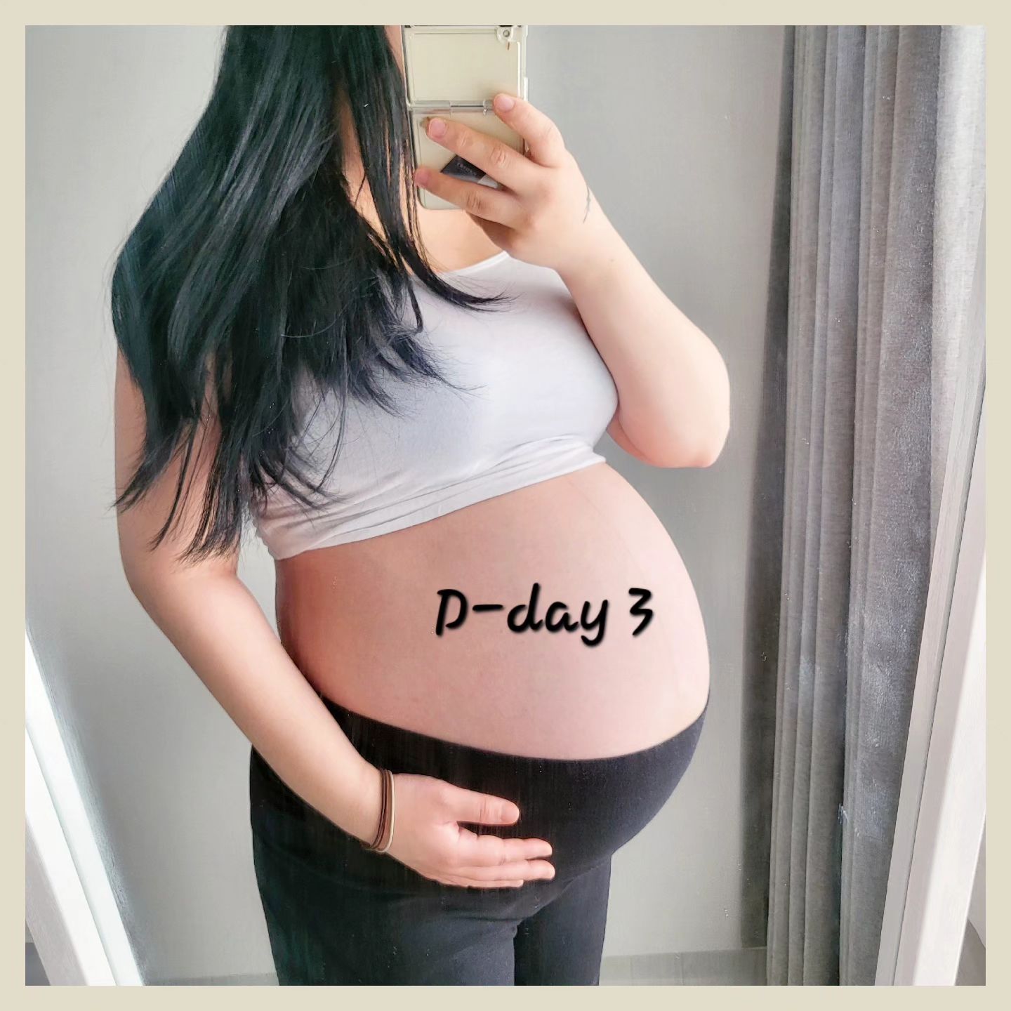 띠용이 만나기까지 3일전👶

전보다 배가 내려와있긴하지만 제눈엔 아직두 위에있는 느낌이에요
태동도 그대로 🤔 띠용이는 아직 뱃속에서 더 놀고싶은가봐요ㅎㅎㅎ💕

매일 매일이 최후의 만찬인 요즘! 더 행복해졌어용 ❤️
전날 금식전엔 뭘먹어야 제대로 먹었다고 소문이 날까요? ㅎㅎㅎ