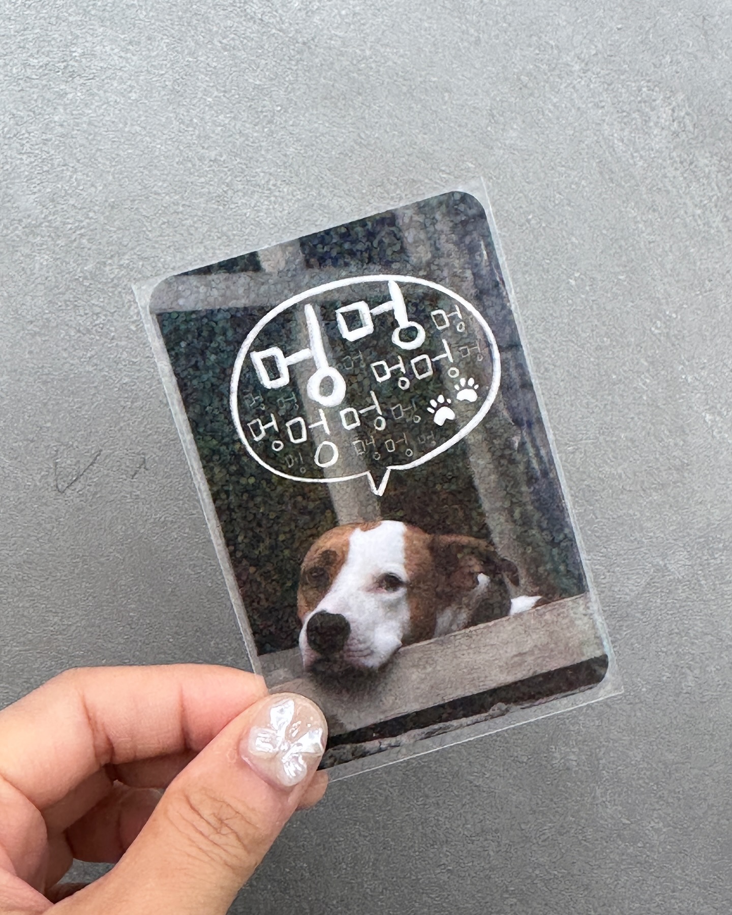 누가 짖는거냥🐶🐶🐶🐾🦴

포토카드 만들었는데 너무 귀엽지 않나욤
옆에서 누군가 허튼 소리를 한다면
이 카드를 슬쩍 꺼내볼 심산입니다😆😆😆

#이상한소리싫어하는intp