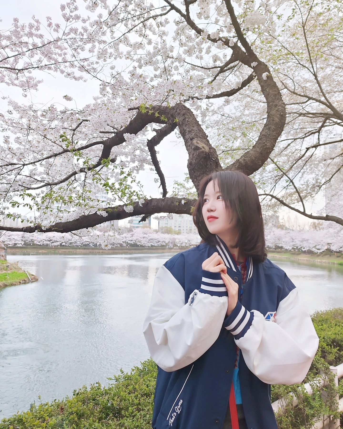 벚꽂구경 제대로
언니랑 놀다가
남편 퇴근후 데이트

#벚꽃놀이 #봄캐주얼