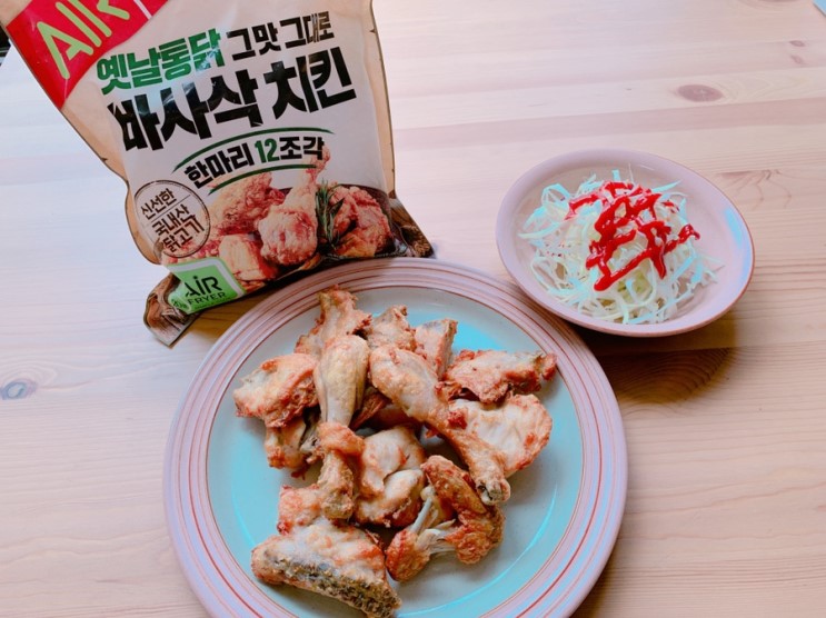 에어프라이어 전용 치킨 :: 옛날 통닭 마니커 바사삭치킨 간편조리 가능!