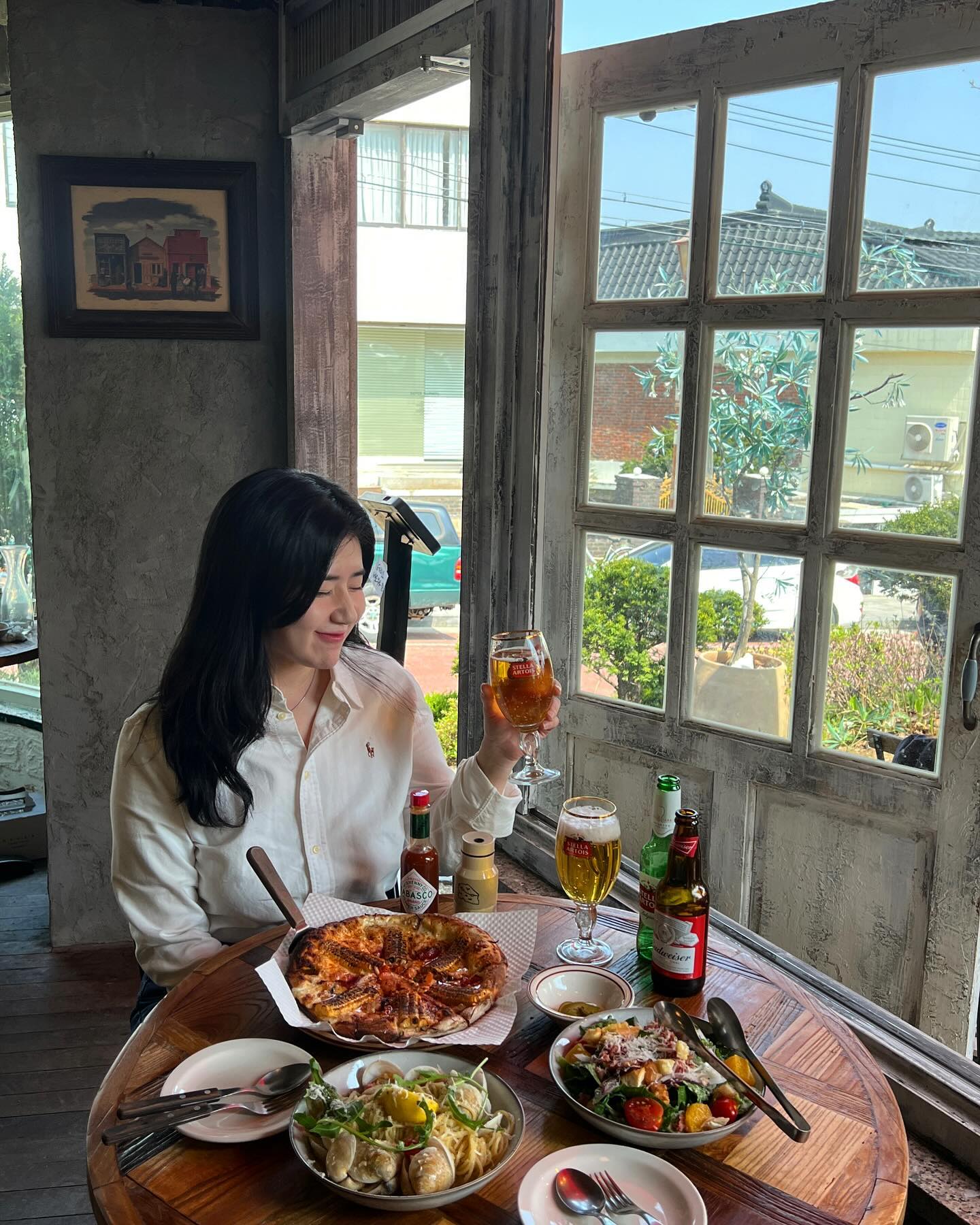 야외에서 술먹기 딱 좋은 날씨🍺🍻✨