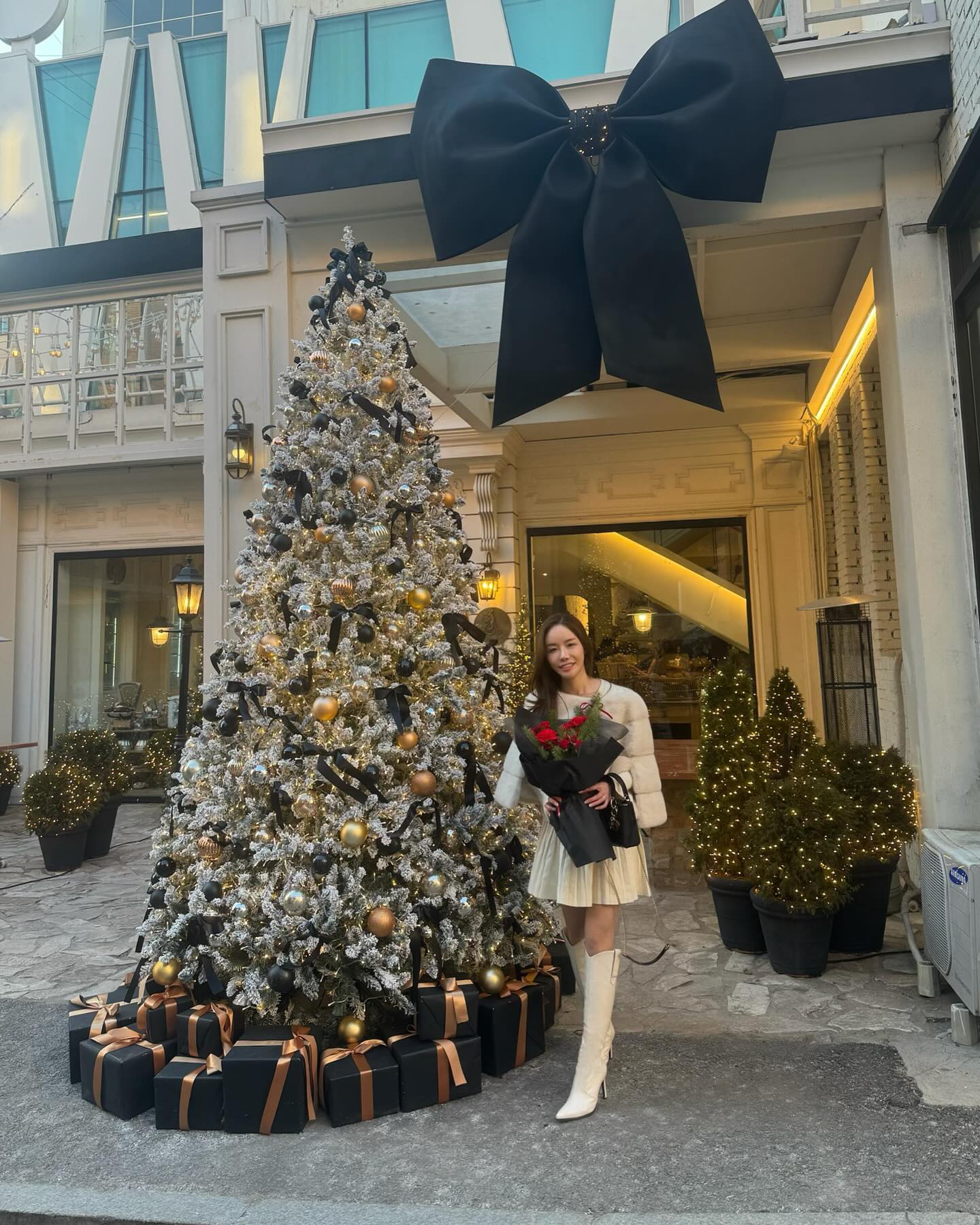 너무 추웠던날 그래도 예뻤당🌹🖤