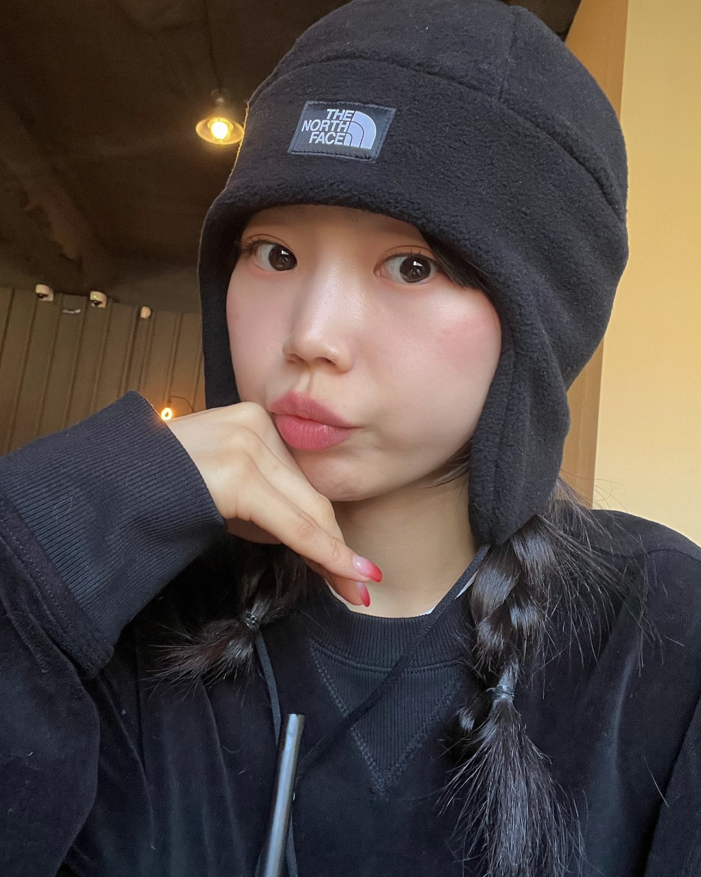 🧢🧤겨울이 되엇꾸나