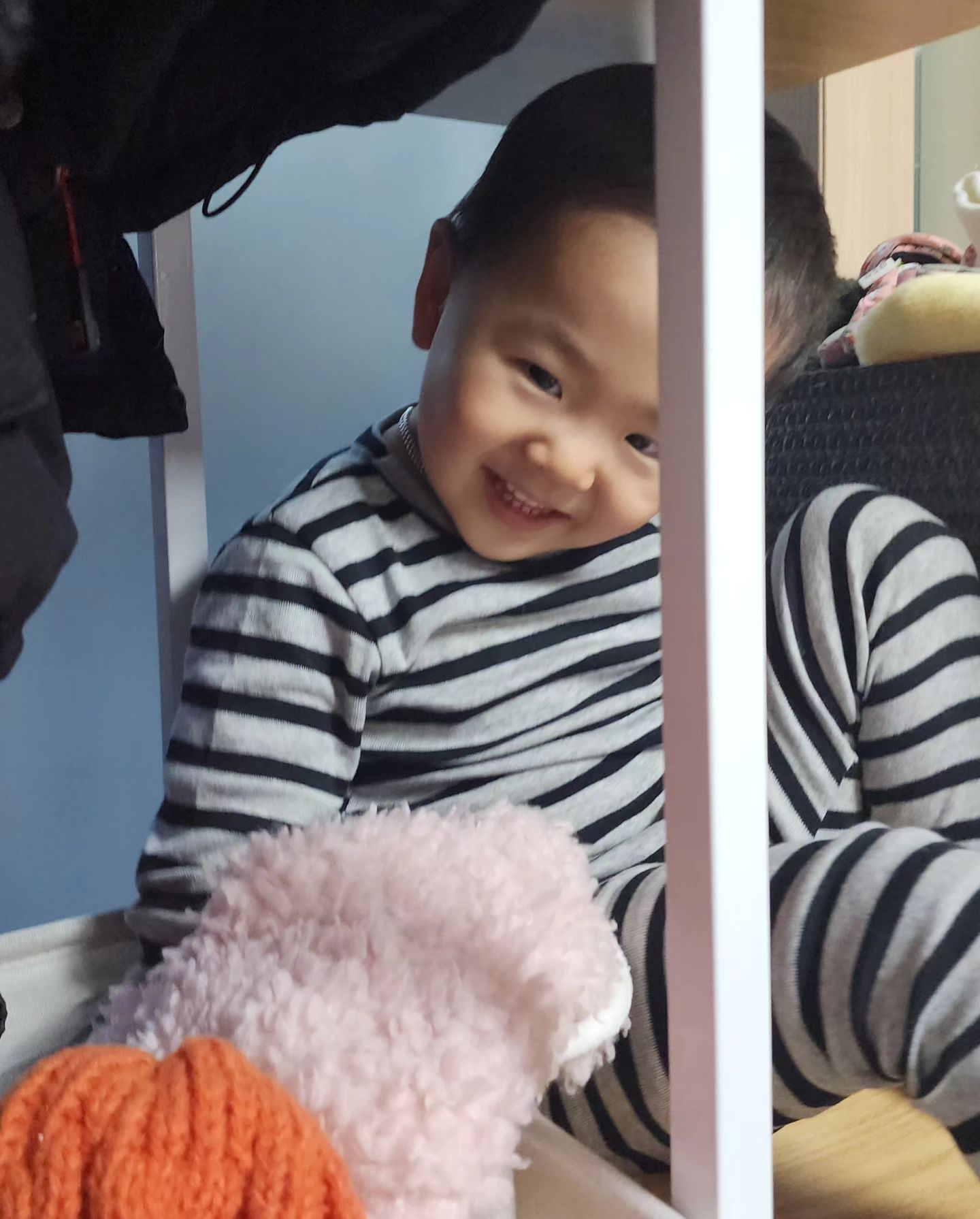 헹거?서랍장을 들였는데
새로운 놀이기구를 들인 느낌..

#개구쟁이 #또치