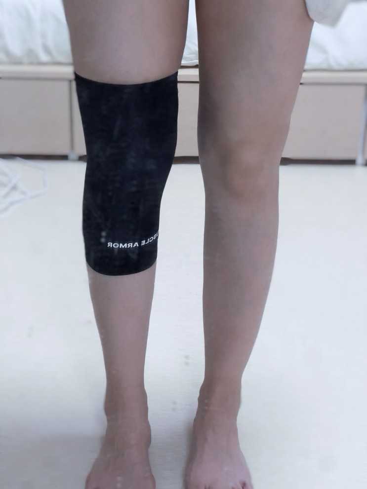머슬아머 코퍼 컴프레션 무릎보호대 찐후기