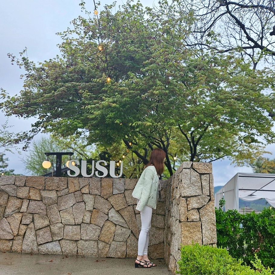 비오는날 북한강뷰는 예술이야☔