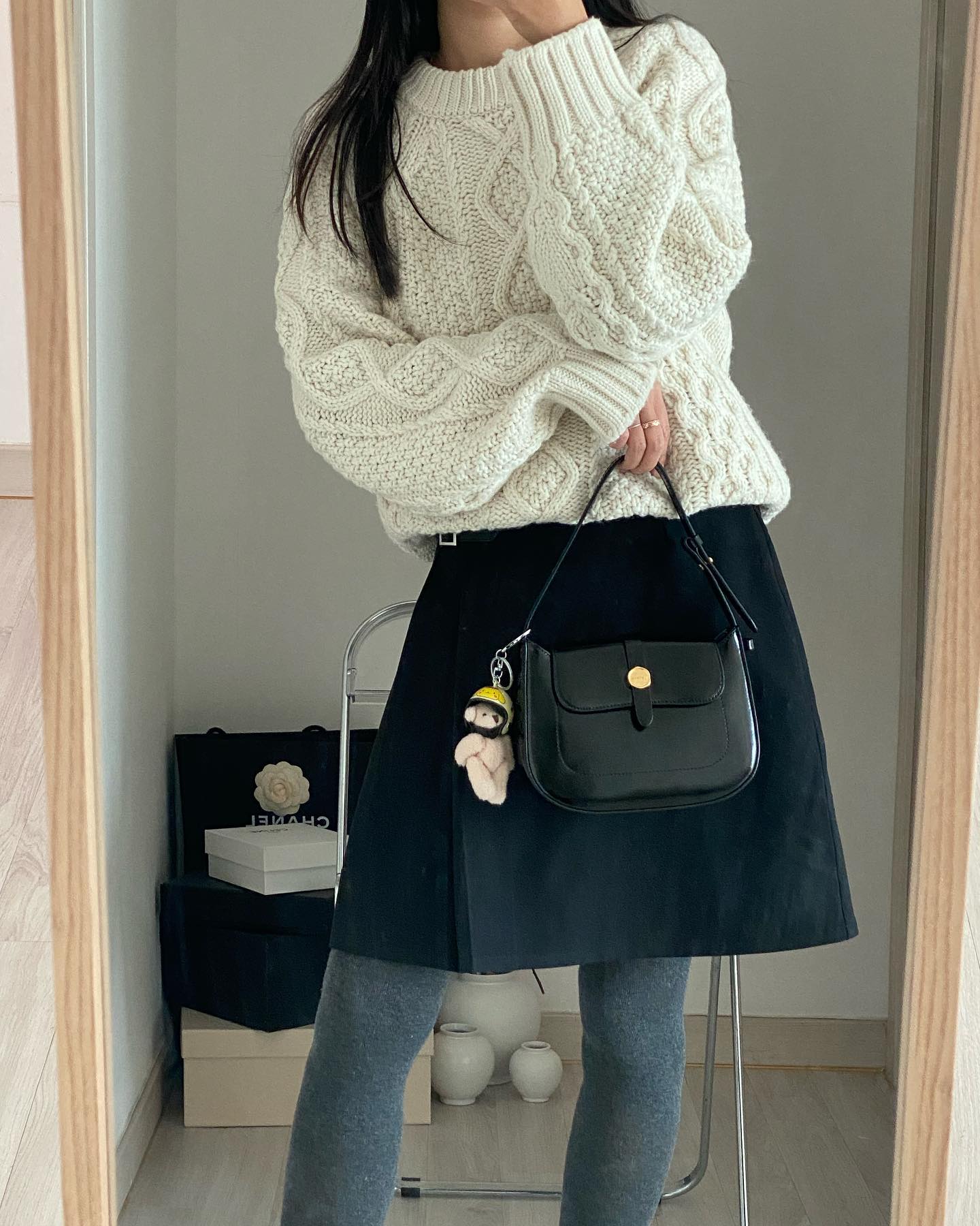 오늘밤 오픈전 살짝 미리보기 너낌으로다🧣🎄🤎
