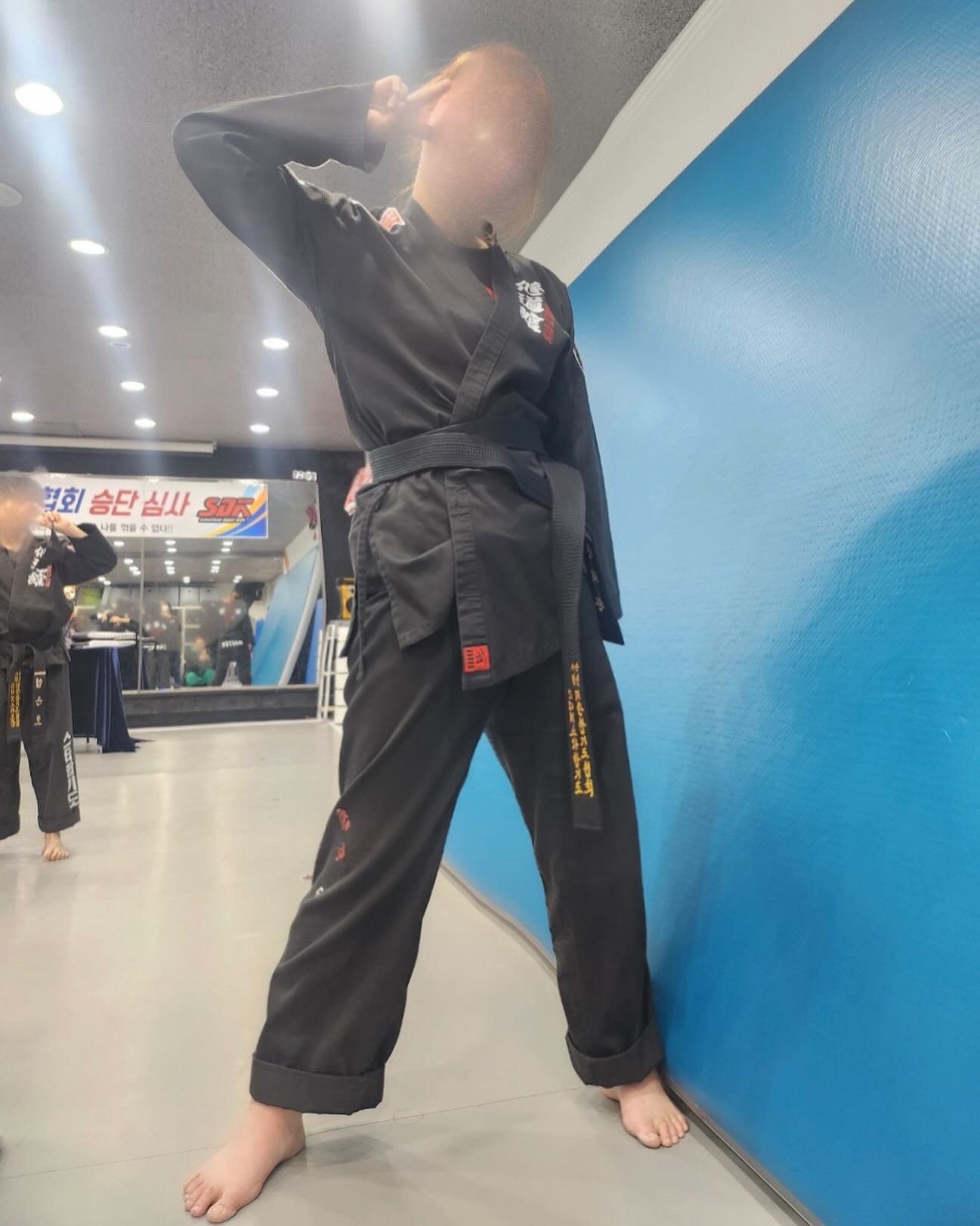 합기도 3단 승단심사...너무 힘듦