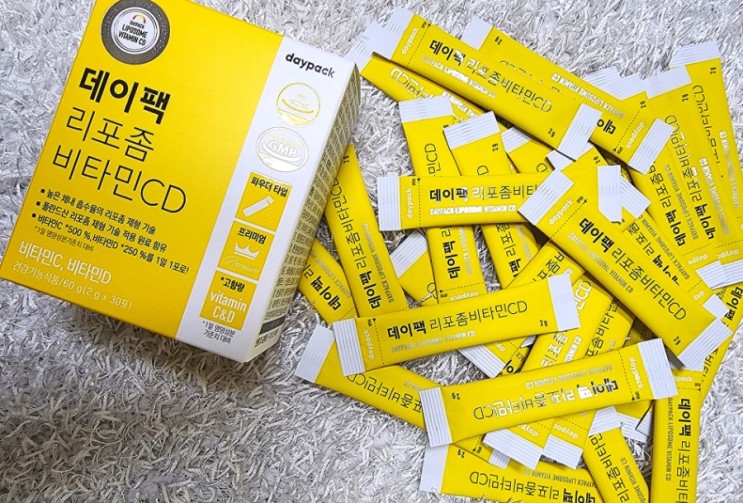 흡수률 좋은 비타민을 찾는다면 "데이팩 리포좀 비타민 CD"