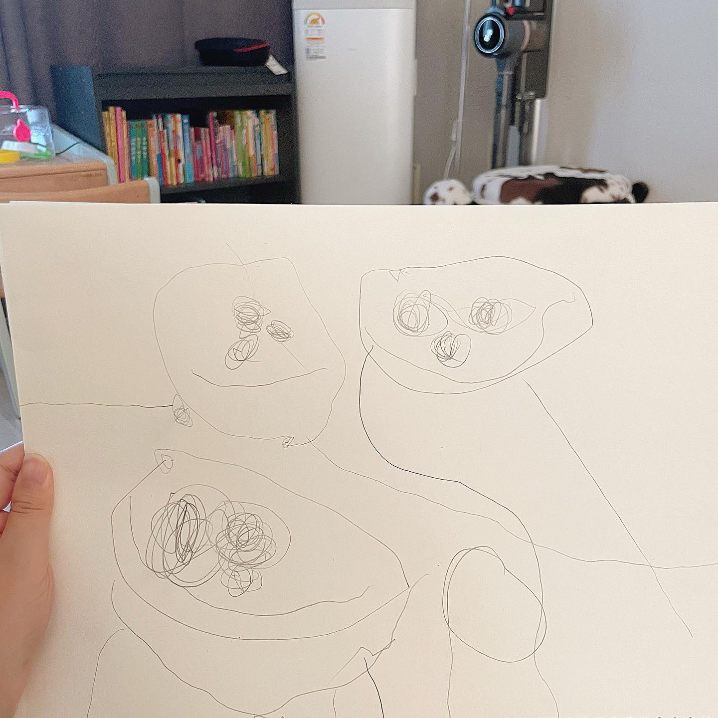 👨‍👩‍👧🎨 우리가족 그리기ღ - by. 옹심