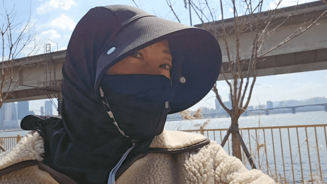 자외선차단모자가 슬슬 필요한 따뜻한 날씨가왔어요!