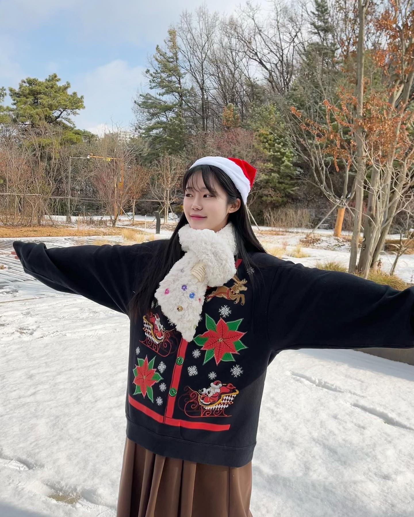 I hope all of you who came to work today have a warm Christmas🎄