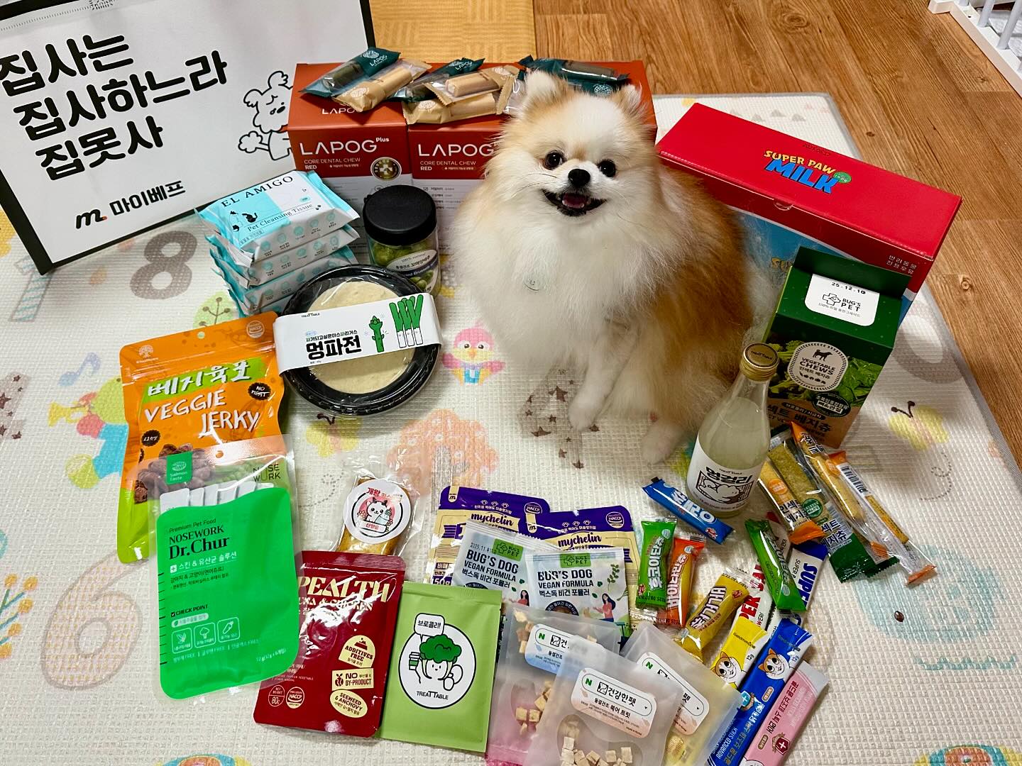 호하🐶🤍

주말에 호두랑 #펫페어 다녀왔어요!
호두 시식에 신나서 이거저거 먹고~
맛있어하는거 잔-뜩 사왔답니다✌🏻❤️