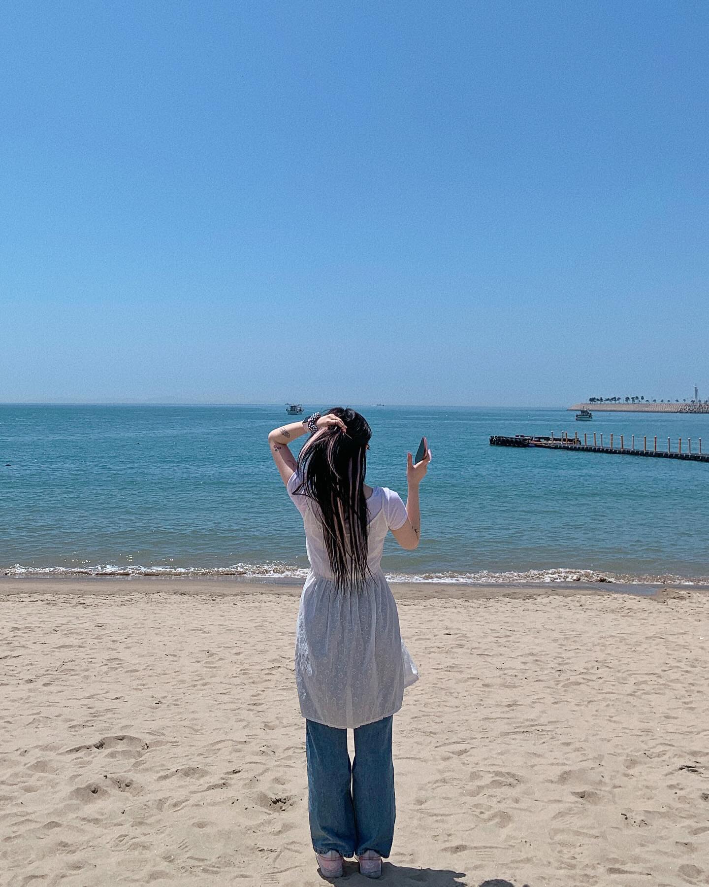 #을왕리 #바다
.
하늘이랑 바다랑🩵