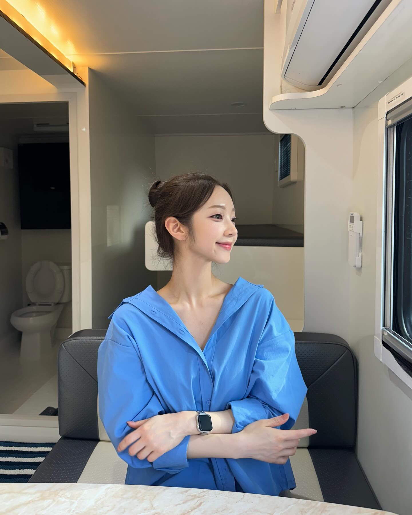 캠핑 재밌다 포하하