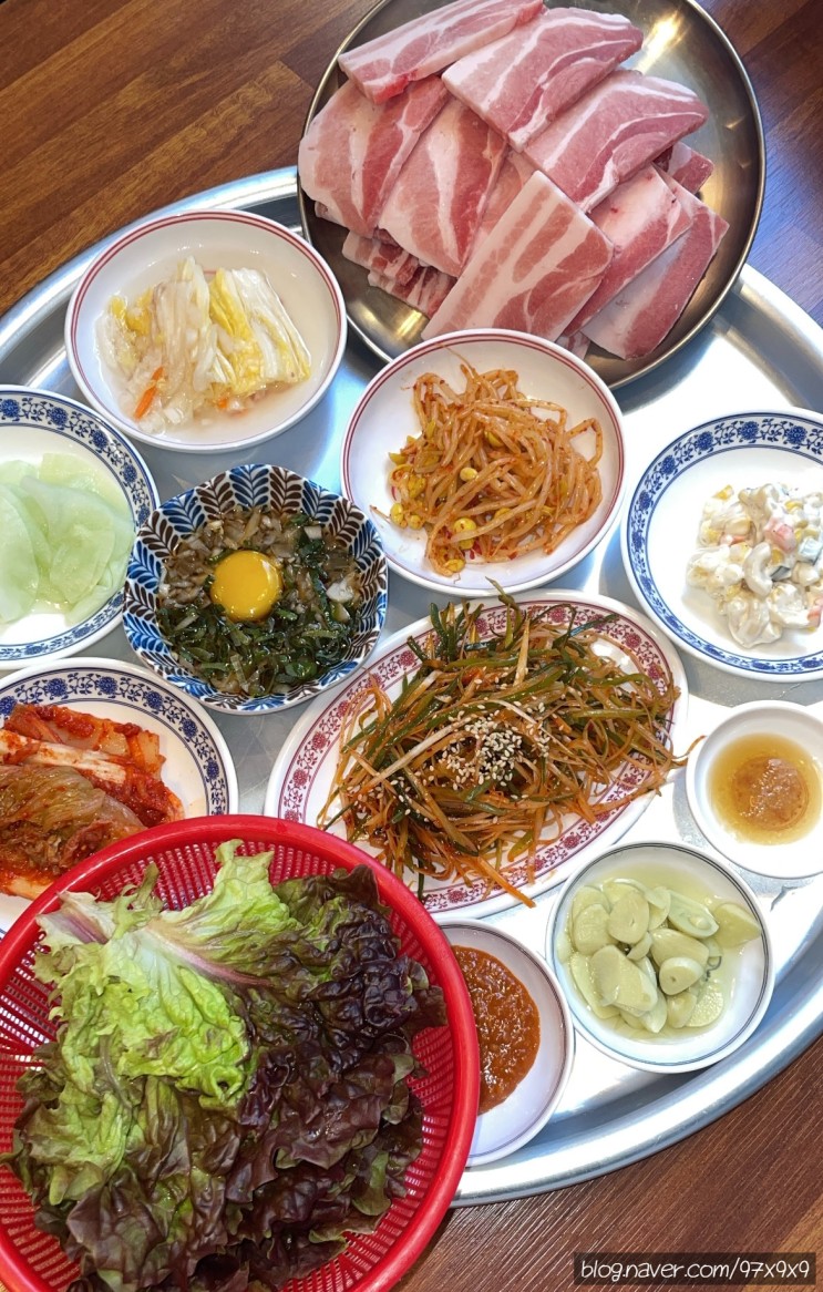 [부천/신중동] 줄 서는 냉동 삼겹 맛집 회식 추천 신중동 문달식당