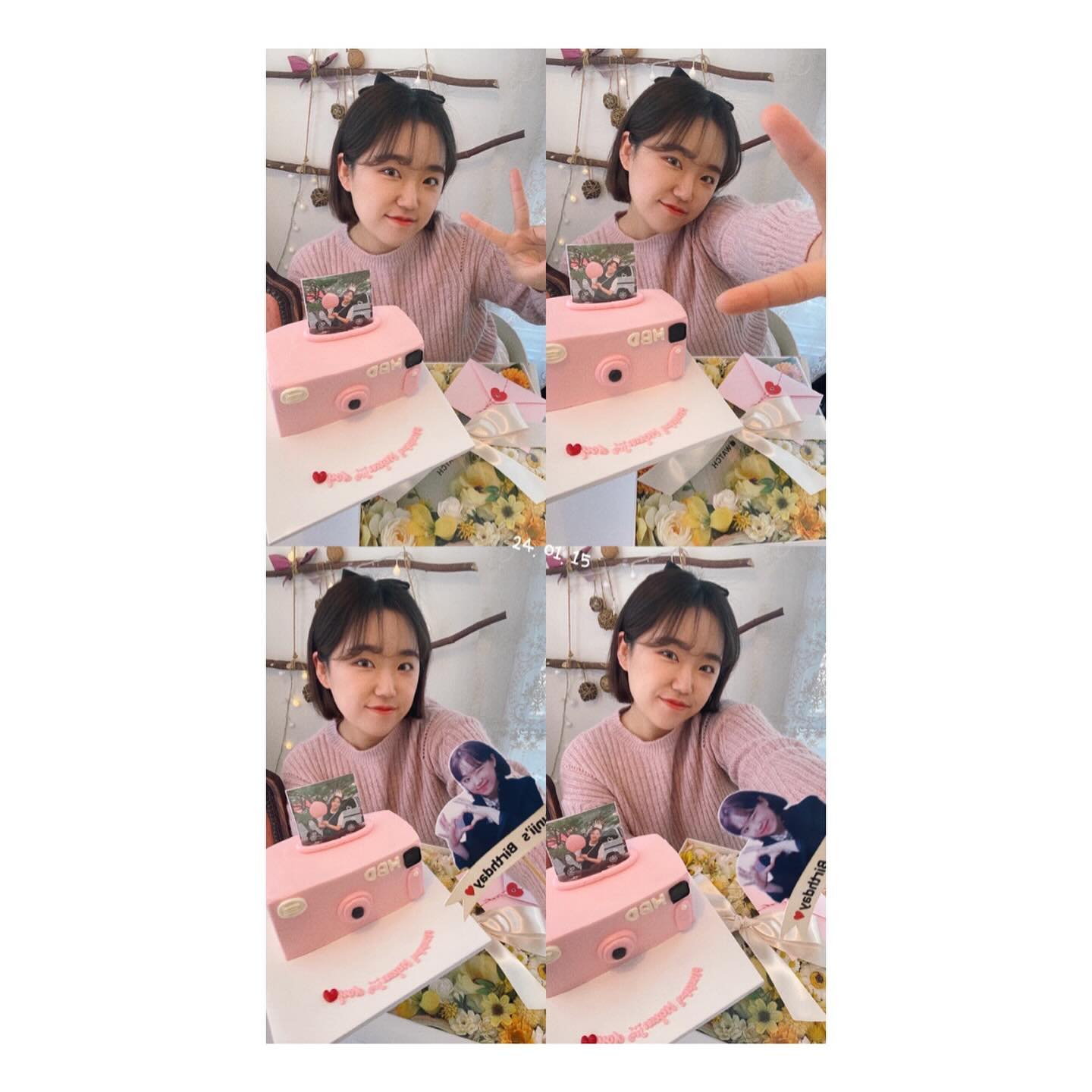 올해 유독 케이크를 많이 받았다 •• 🎂🤍
정말 감사하고 행복한 생일 !! 🎉🎊

모듀 축하해주셔서 너무 너무 감사합니댜 🎁💖

#생일 #hbd
