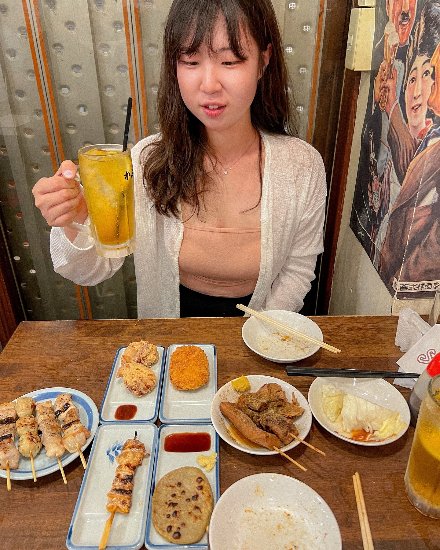 먹방 도쿄는 처음이라,,,,🍜🥩🍱🍤🥓🍗