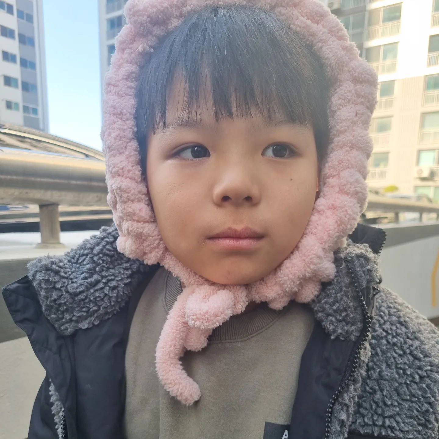 엄마표 귀도리❤️