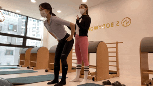 봉천동 필라테스 에스바디워크필라테스, 헬스 웨이트트레이닝과 기구필라테스 병행 교정 운동 시작!
