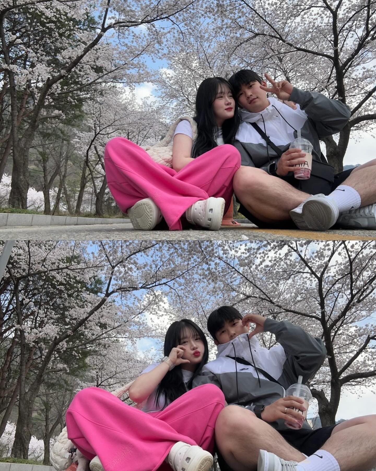 너랑 맞는 3번째 봄은 변함없이 행복하고 따뜻해🌿💚