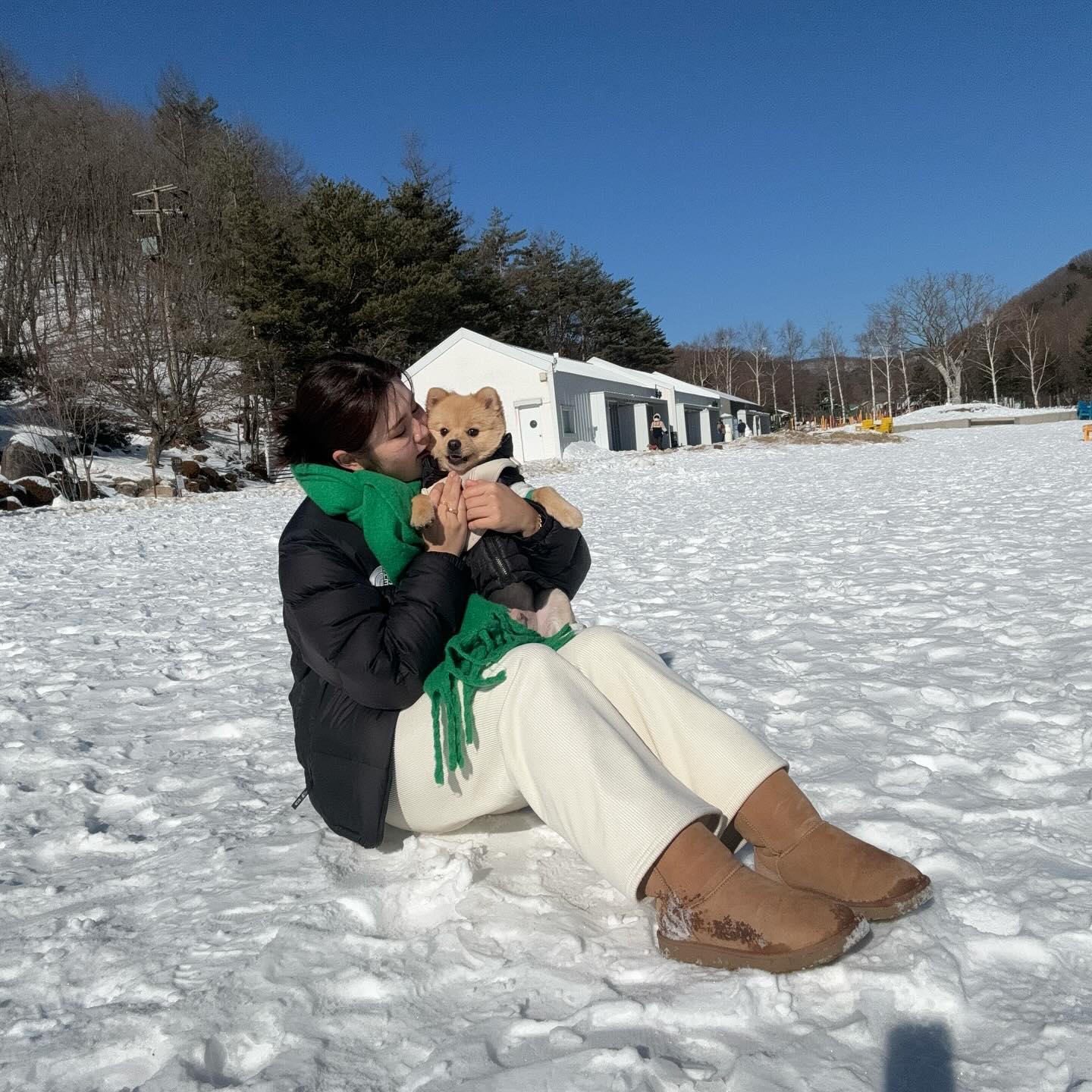 25년 살면서 이렇게 많은 눈은 처음❄️
부산댕 율무도 2살 되고 엄청 많은 눈 본날❄️
율무와 함께한 첫! 대관령은 행복했어🤍
🖤율무랑 커플 패딩🖤