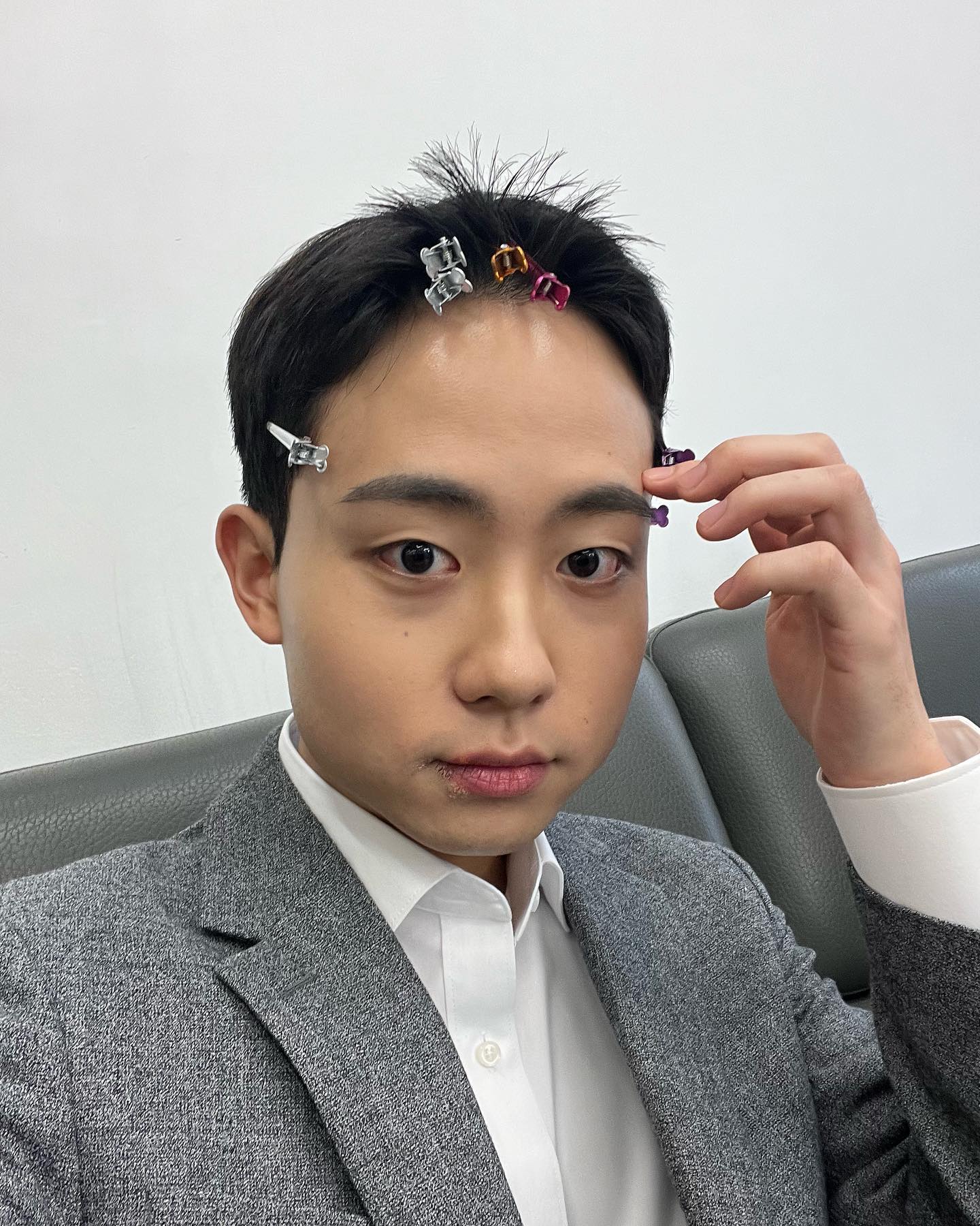 바이러스와 함께한 겨론식 준비😩🫠🤨😟🫤🤧🤕