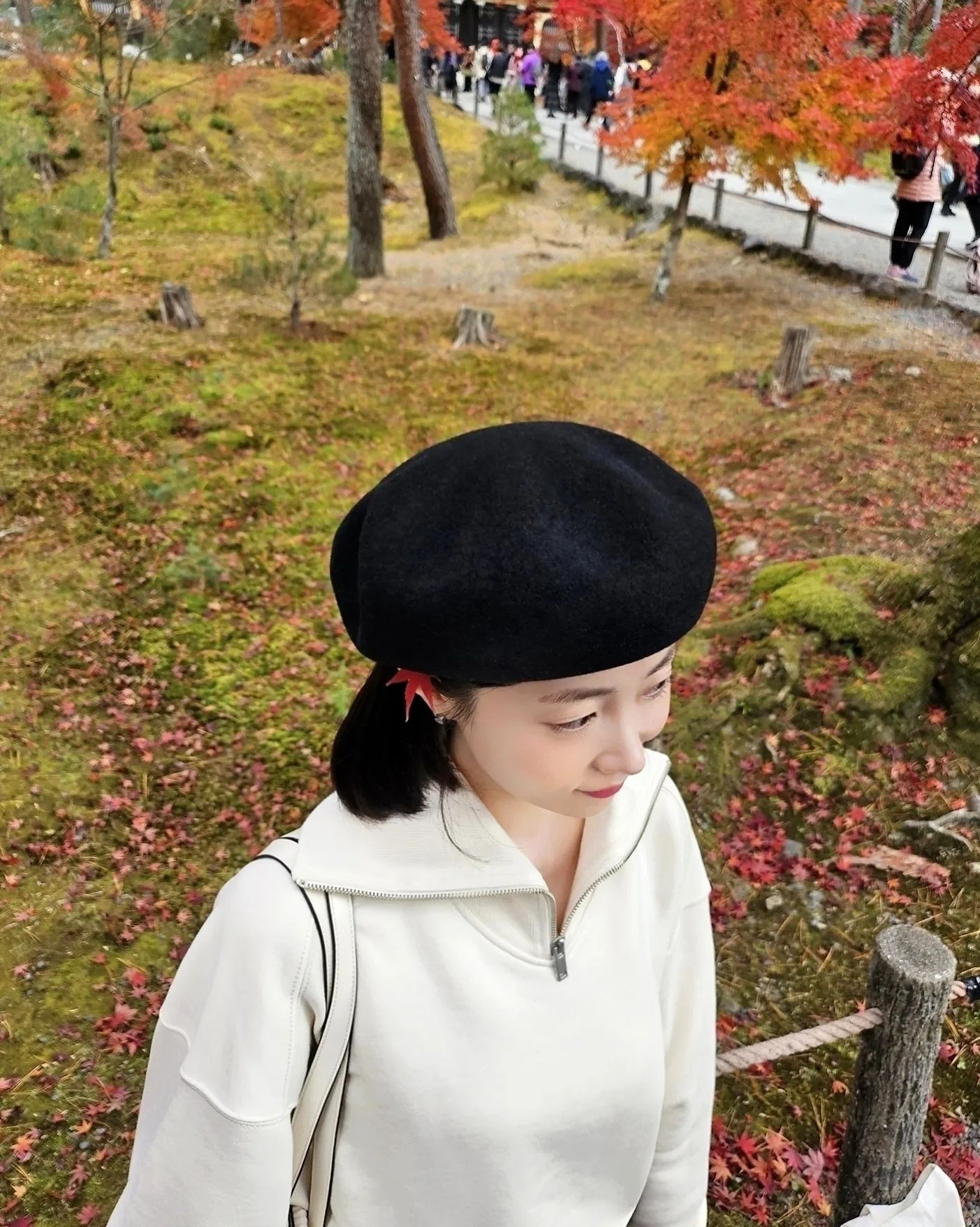 그림체 다른 자매의 난젠지 단풍놀이👭🍁
