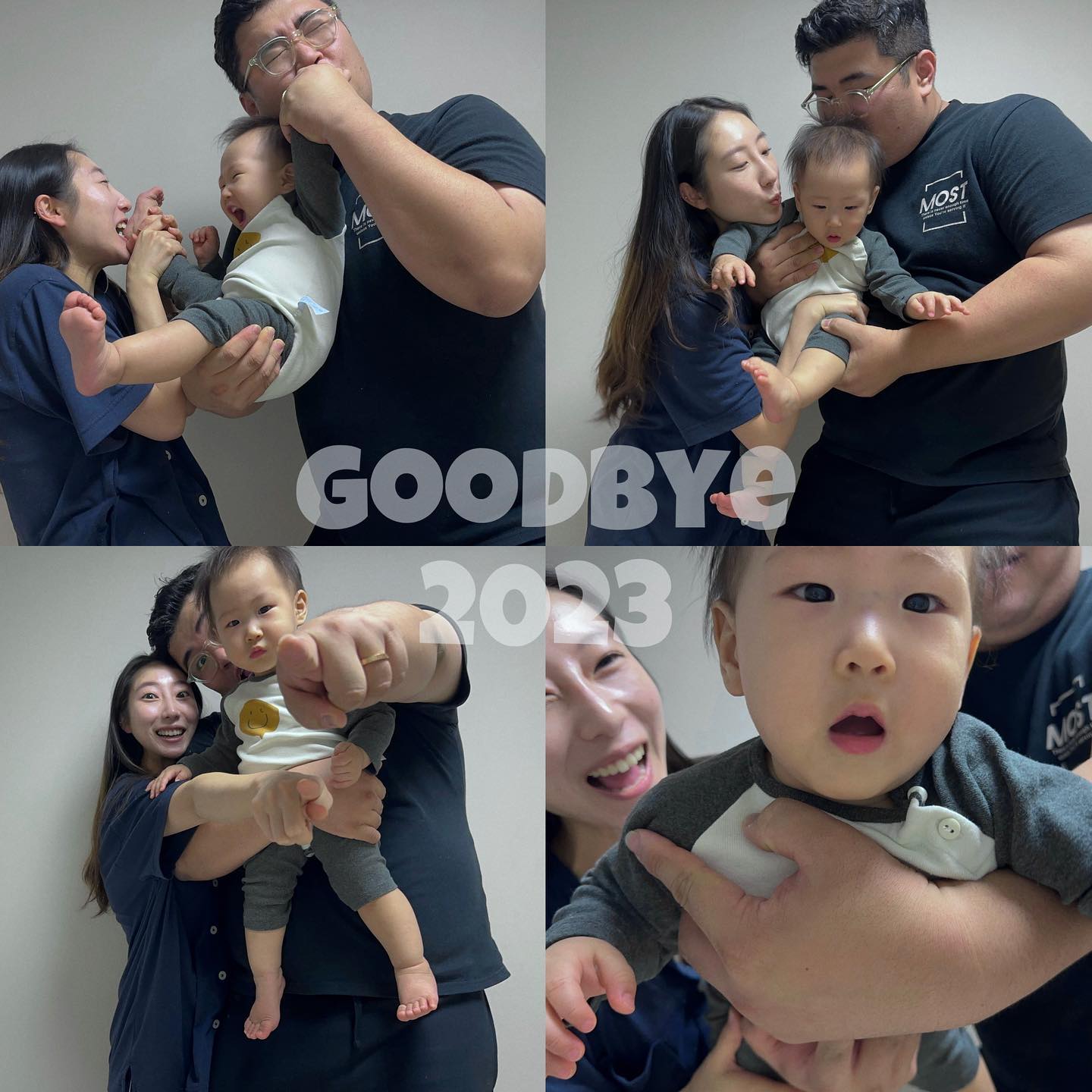 #goodbye2023

출산, 육아 
인플루언서 도전기로 가득 채운 한 해🫧 

내년에는 우주랑 더 행복하게 살아야지
사랑해 우리 세 가족🤍
pd_tigers woozoo_likee