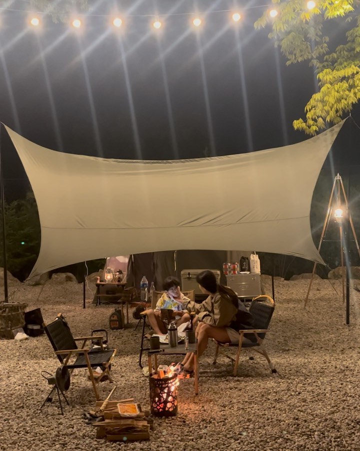 밤이 더 좋은 캠핑🏕️❤️‍🔥
#세븐블럭캠핑장 #포천캠핑장 #신규캠핑장 #세븐블럭
