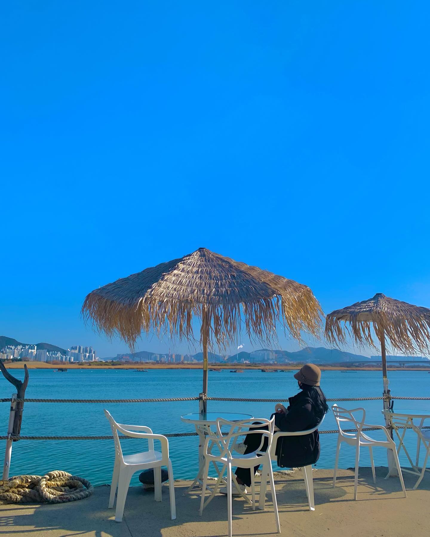 역시 바다뷰는 힐링 ꈍ◡ꈍ 🌊💙🌊💙🌊💙