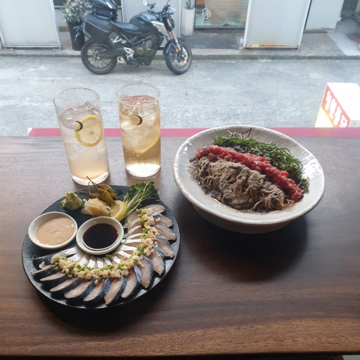 육회 요리가 맛있는 연남동술집, 밤말