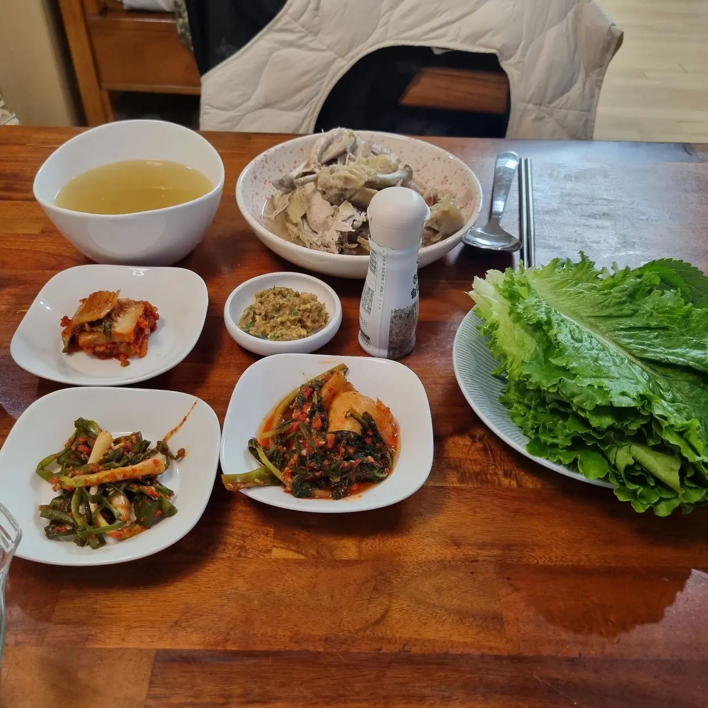 우리집 돼지 밥상~♡