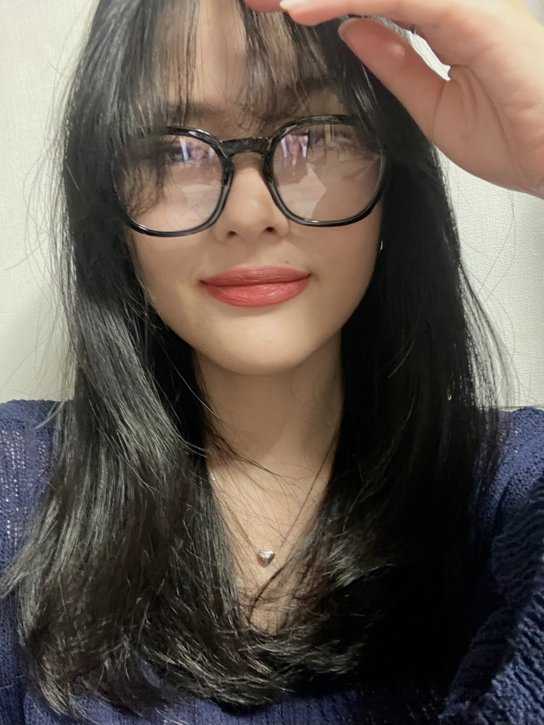 [SeeChic] 베이직 골드 메탈 뿔테 안경