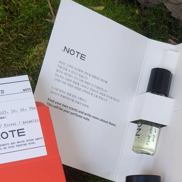 𝗞𝗜𝗠 𝗝𝗜 𝗪𝗢𝗡 on Instagram: "#제품협찬광고 [dotnote perfume] 성수향수공방 닷노트 강남점 닷노트와는 또 다른 분위기를 담고있는 성수점 닷노트 스페셜 향은 성수점에서만 만날수 있