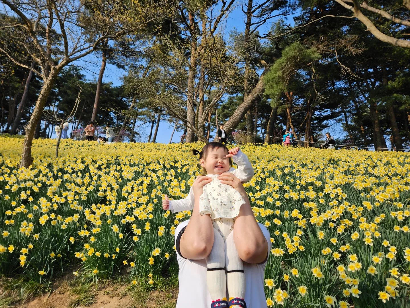 👶🏻24.04.06👶🏻
꽃놀이 다녀왔는데 사진 협조 안해주는 백다니
세워놓기만하면 도망와서 표정도 안좋곸ㅋㅋㅋㅋ
치즈 먹이면서 겨우 웃는사진 건졌네...🧀

이마트가서 이제 이것저것 만지고 사고싶어해서 아쥬곤란ㅋ
하루가 재밌었는지 7시부터 꾸벅꾸벅 졸기 시작한 다니😴

아주 좋군 어디서든 규칙적으로 생활하자🫶🏻 

✔️460days