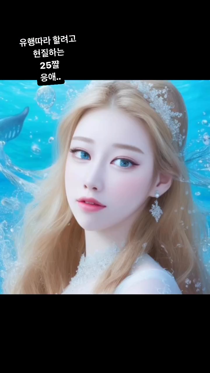 남들 다하길랭.. 따라해보고싶었어🥺#ai아바타