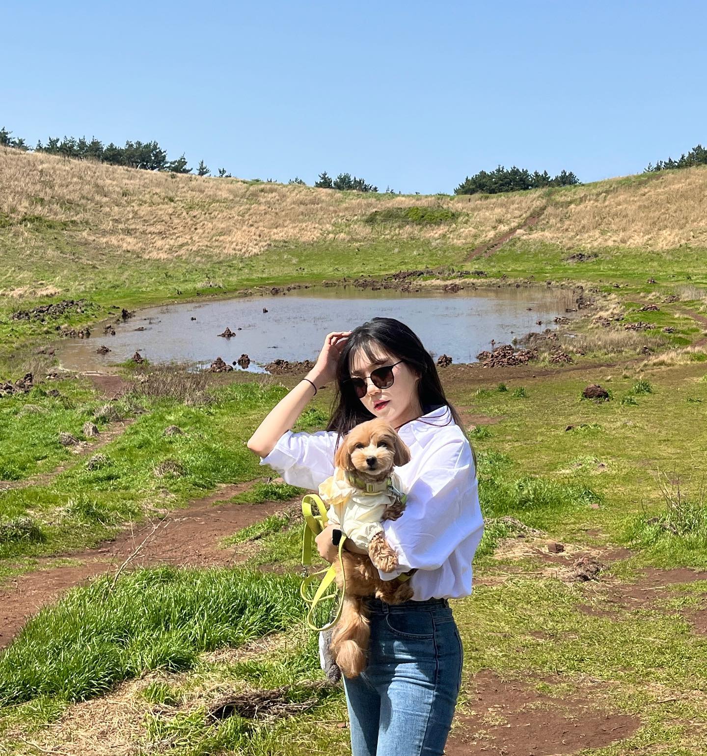 #금오름 
내 피드에 올릴 사진, 꼬맹이 계정에 올릴 사진 산더미 ,,,,