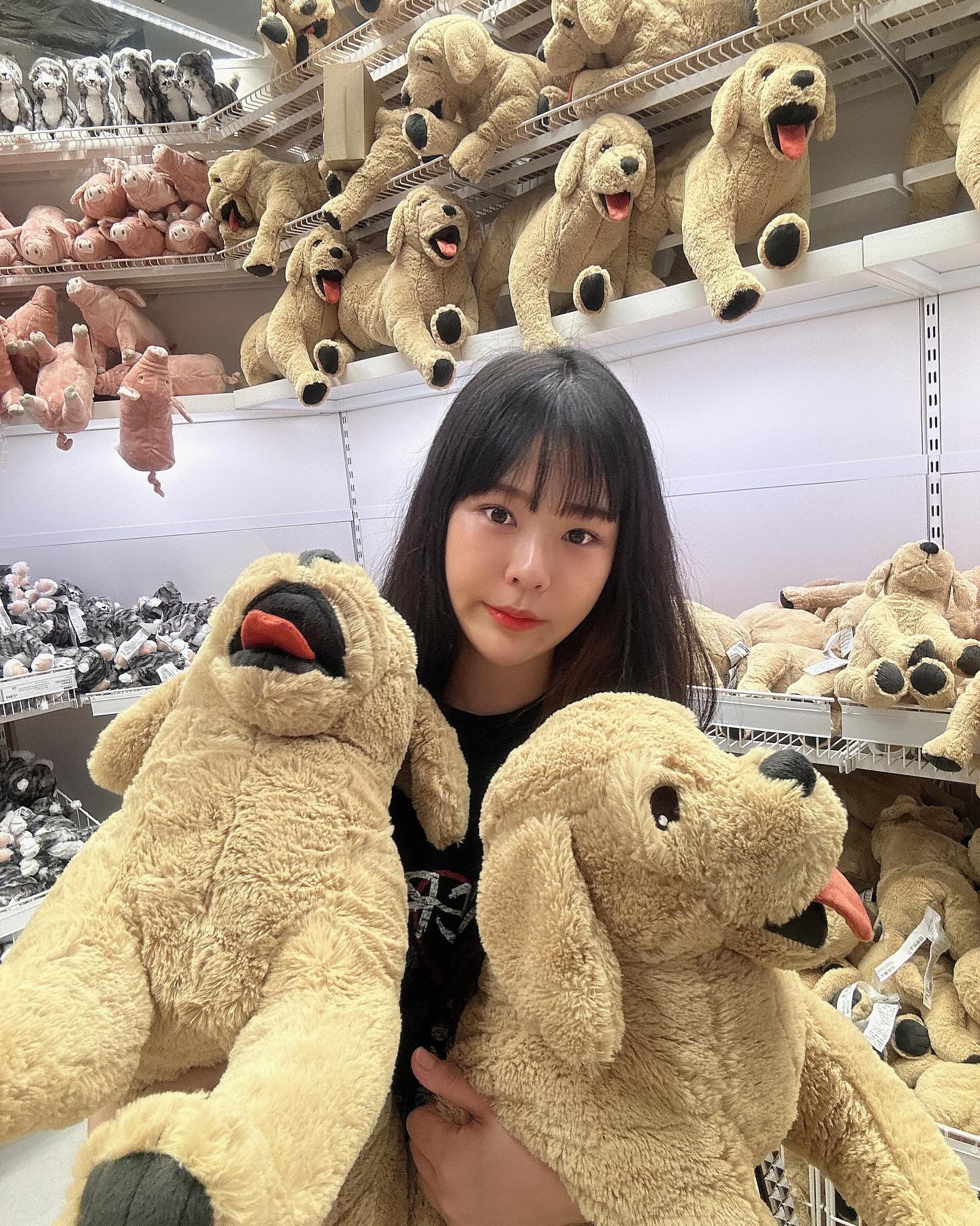 나도 강아지 겟! 👊 #이케아 #강아지인형