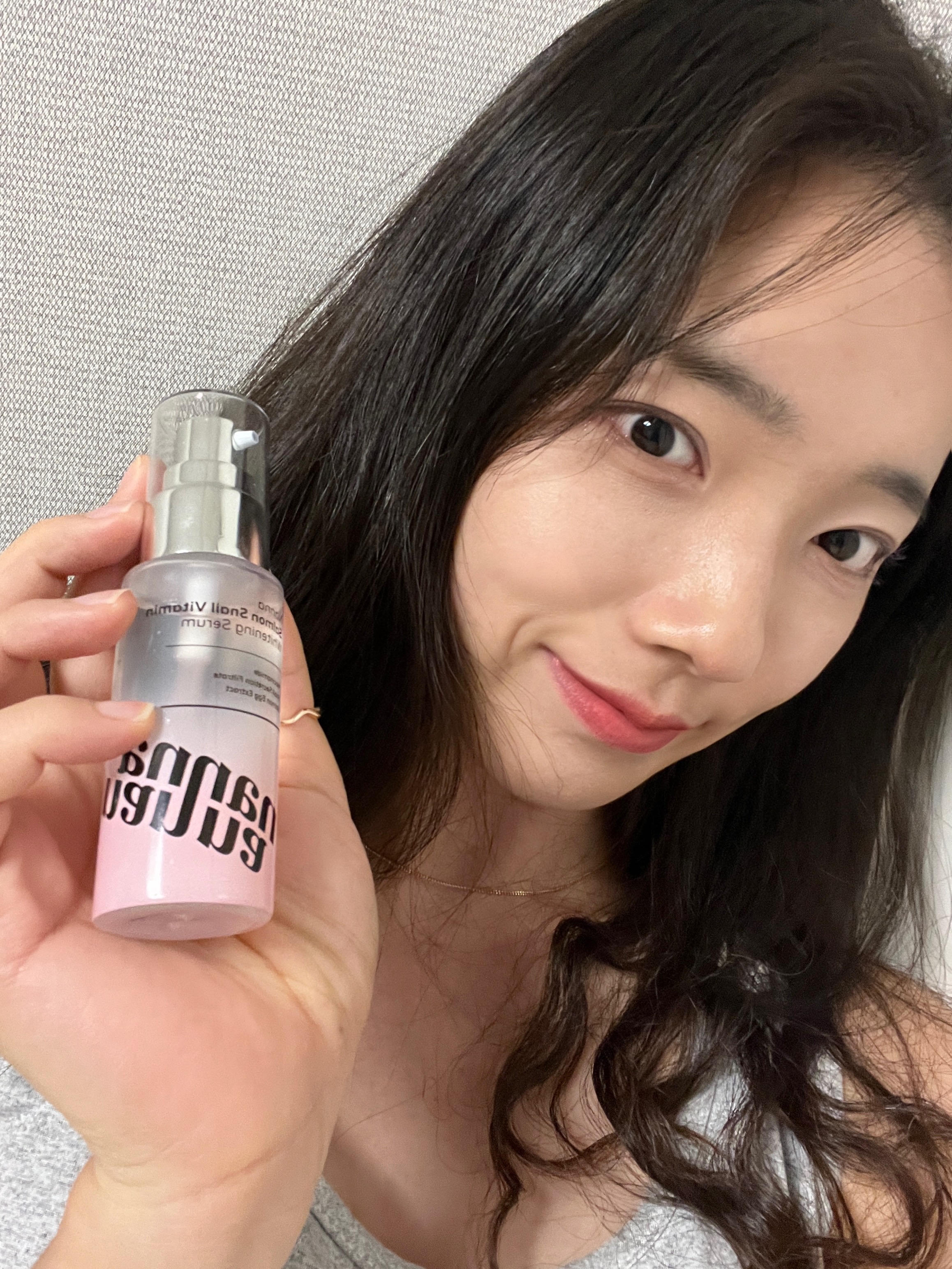 [난나] 난나 연어 스네일 비타민 탄력 미백 세럼 50ml