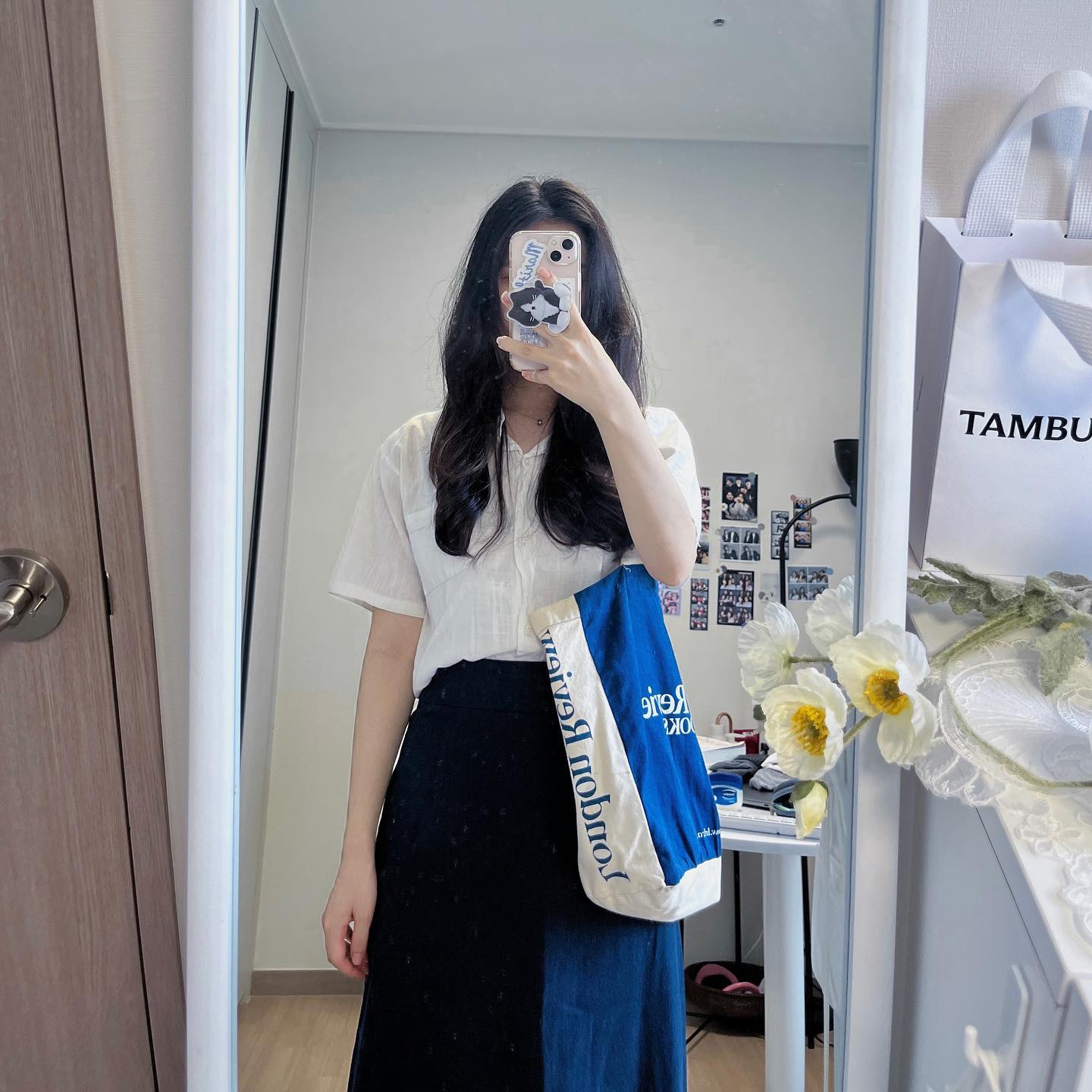 220712_일단 긴 치마 입었는데 비 올까봐 겁나는 거 알져