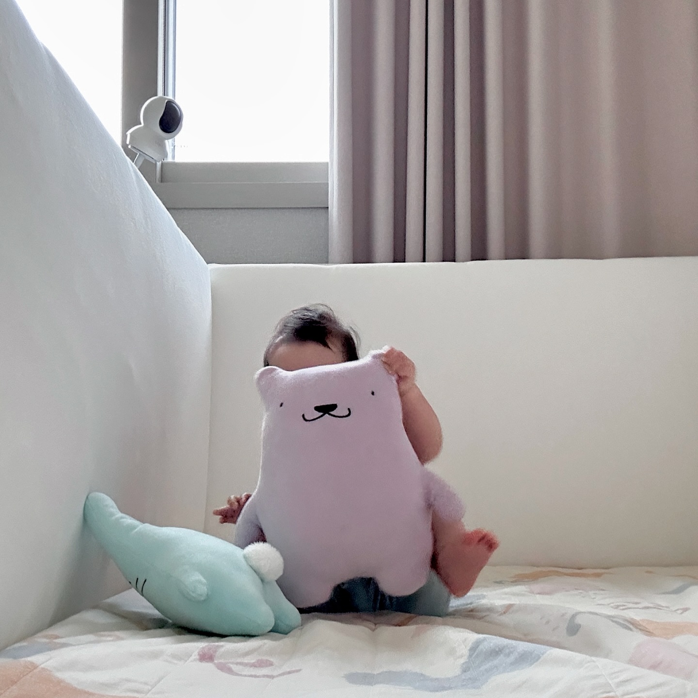 아직은 인형만한 #7개월아기 ㅎㅎ💜