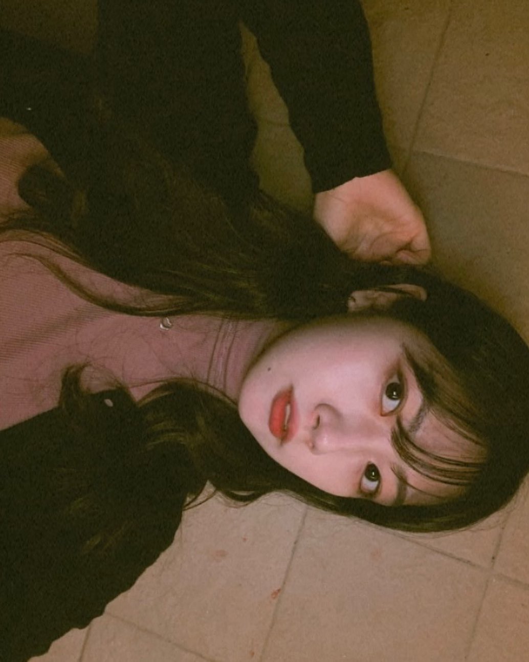 예쁜 머리도하고 화장도 열심히하고🖤