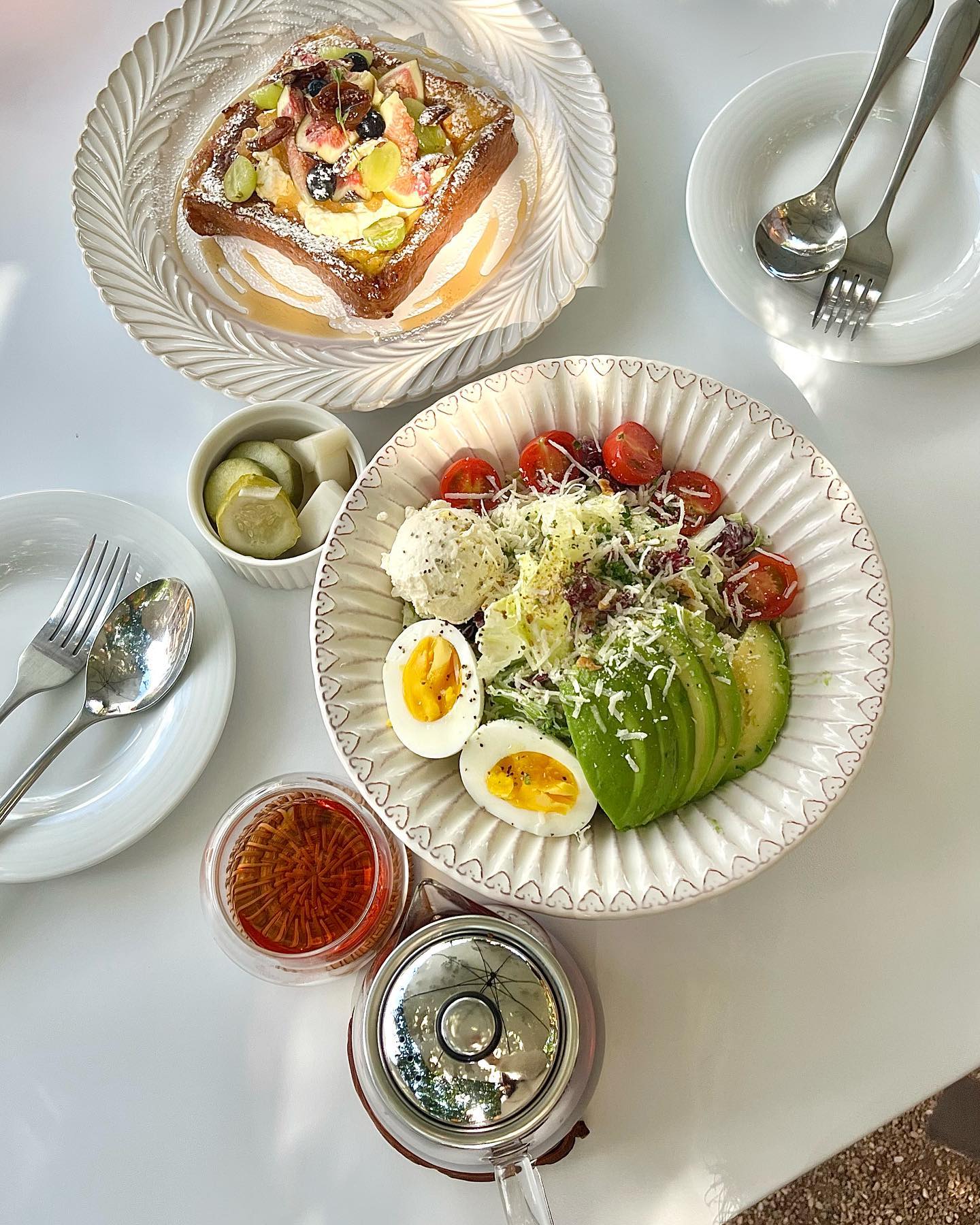 ⛅️🥗☕️✨🌷