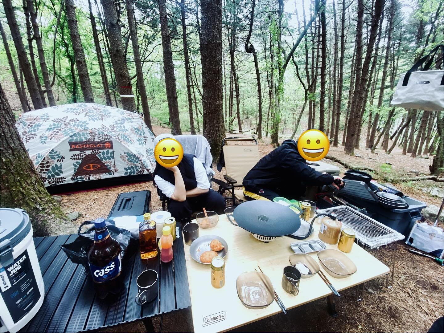 푸릇푸릇 초록초록한 남양주 팔현캠프

배터지게먹고 울고웃고 난리 부르쓰 다한 날
#잣나무숲 #팔현캠프 #캠핑 #캠핑장 #캠핑스타그램