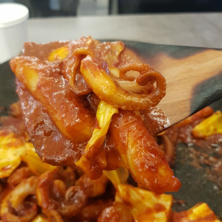 검단 맛집 감동쭈구미! 매콤한 양념 주꾸미에 꾸덕한 크림파스타까지~~