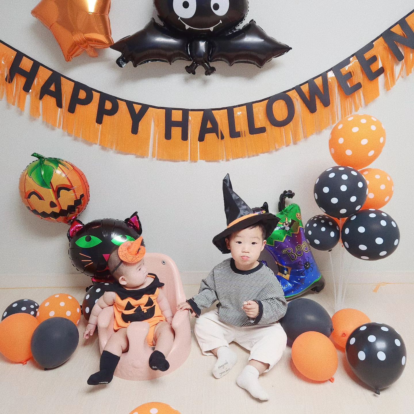 #남매#남매샷
🎃은광은설 햅삐 할로윈 🎃